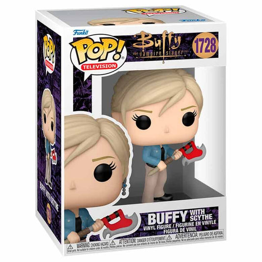 * PRE-RESERVA * Funko POP! Television Buffy La Cazavampiros Buffy con Guadaña #1728