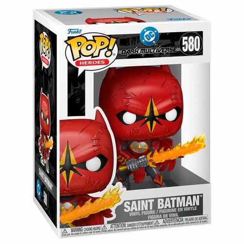 * PRÉ-RESERVA * Funko POP! DC Heroes Dark Multiverse Saint Batman #580