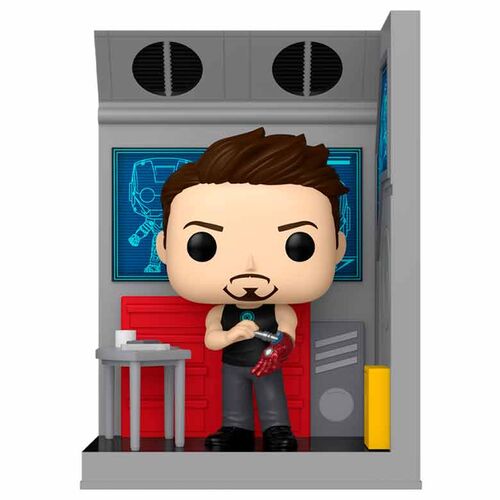 * PRÉ-RESERVA * Funko POP! Nooks Marvel Studios Iron Man Tony Stark in is Workshop