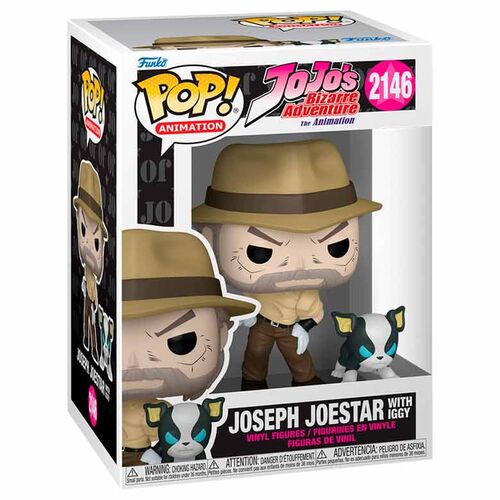* PRÉ-RESERVA * Funko POP! Animation JoJo's Bizarre Adventure Joseph & Iggy #2146