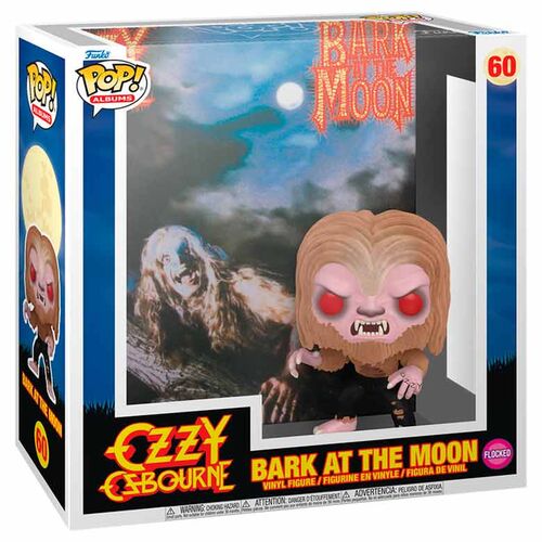 * PRÉ-RESERVA * Funko POP! Albums Bark At The Moon Ozzy Osbourne #60 Flocked