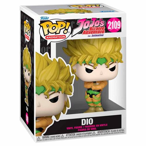 * PRÉ-RESERVA * Funko POP! Animation JoJo's Bizarre Adventure Dio #2109