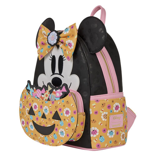 Loungefly Mochila Disney Minnie Pumpkin 26cm