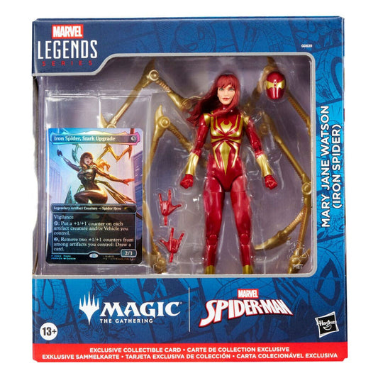 Hasbro Figura Mary Jane Watson Iron Spider Magic The Gathering Spider-Man Marvel 15cm