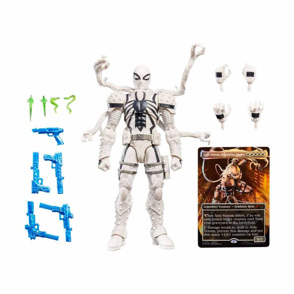 Hasbro Figura Agente Anti-Venom Magic The Gathering Spider-Man Marvel 15cm