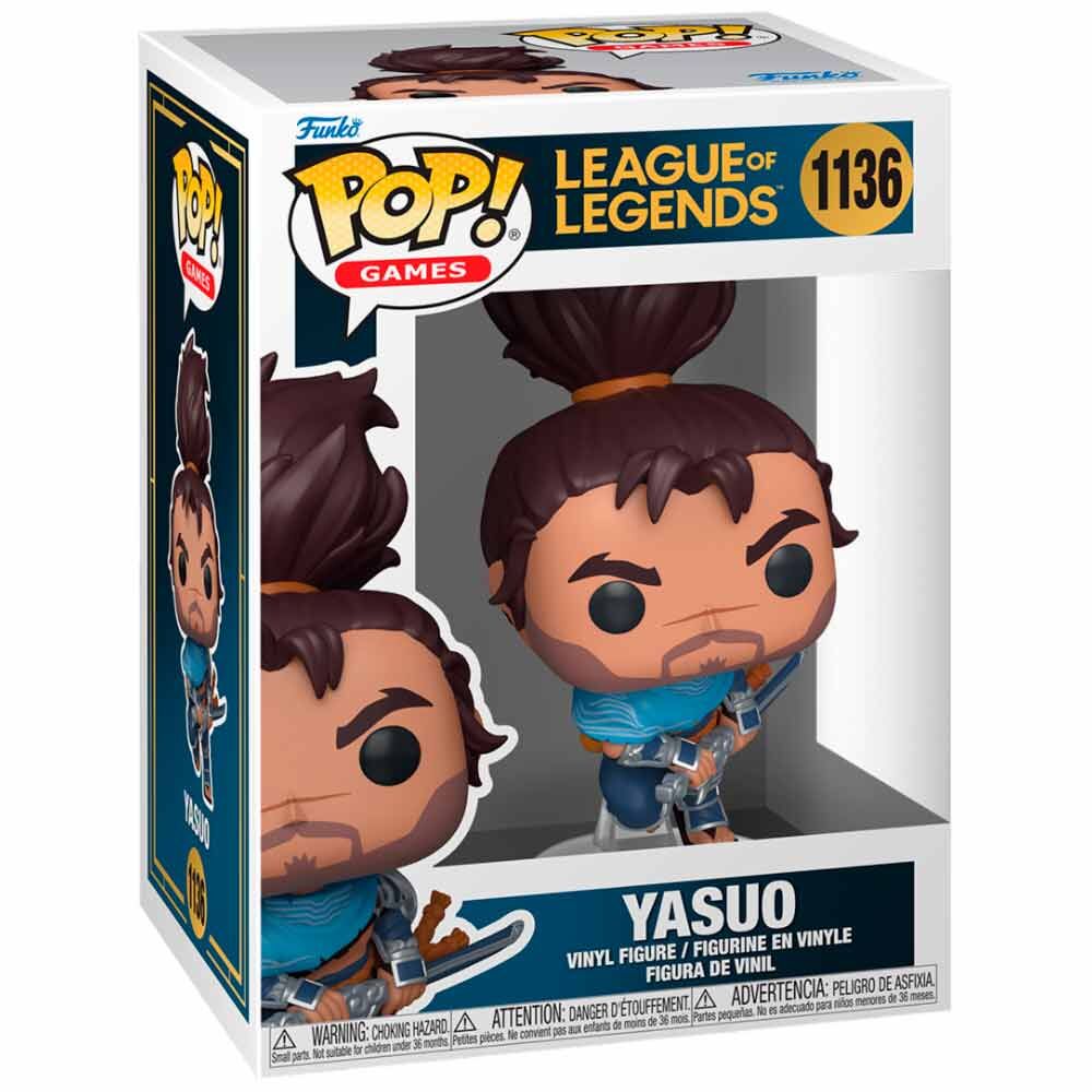 * PRÉ-RESERVA * Funko POP! Games League of Legends Yasuo #1136