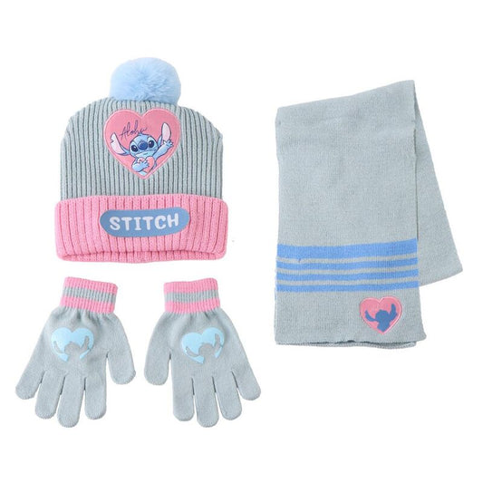 Cerdá Conjunto Gorro e cachecol Stitch Disney