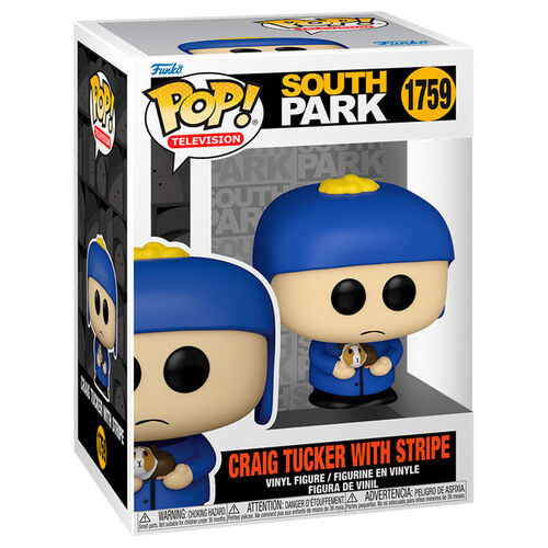 * PRÉ-RESERVA * Funko POP! Television South Park Craig Tucker with Stripe #1759