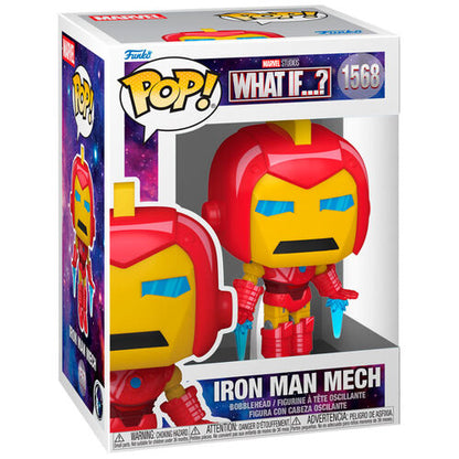 * PRÉ-RESERVA * Funko POP! Marvel Studios What If...? Iron Man Mech #1568