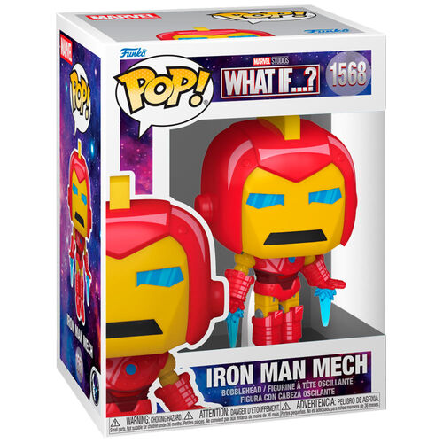 * PRÉ-RESERVA * Funko POP! Marvel Studios What If...? Iron Man Mech #1568