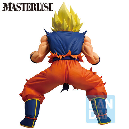 Banpresto Figura Figura Ichibansho Masterlise Super Saiyan Son Goku Battle of the Super Saiyan Dragon Ball Z 19cm