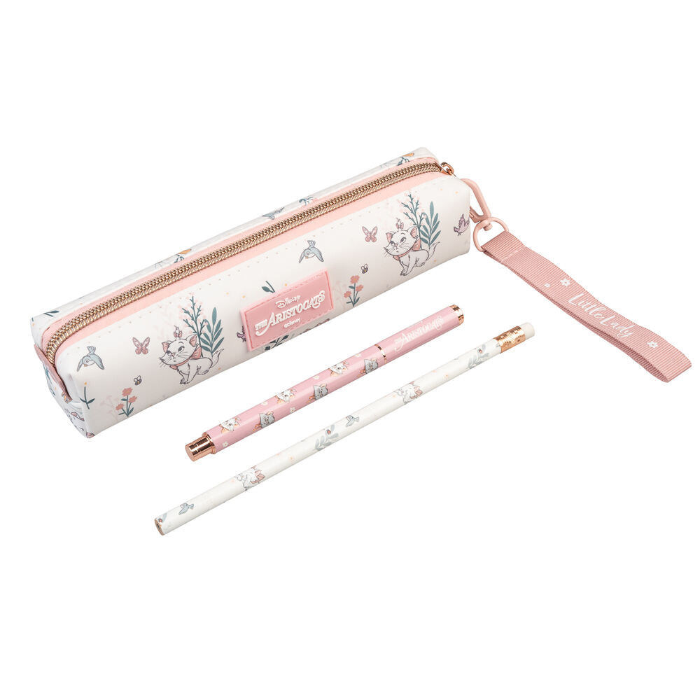 Erik Conjunto portatodo + Caneta y lapiz Bonjour Marie Los Aristogatos Disney