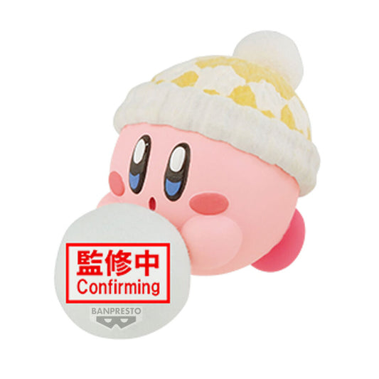 Banpresto Figura Kirby Play in the Snow Fluffy Puffy Mine Kirby 4cm