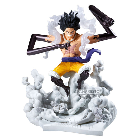 Banpresto Figura Monkey D Luffy Gear 4 Senkokkei One Piece 15cm