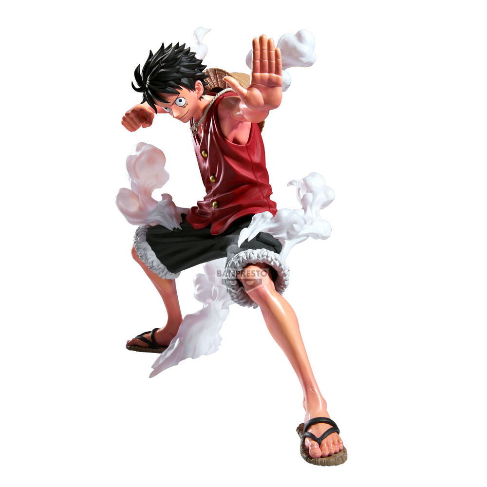 Banpresto Figura Monkey D Luffy Maximatic Plus One Piece 21cm