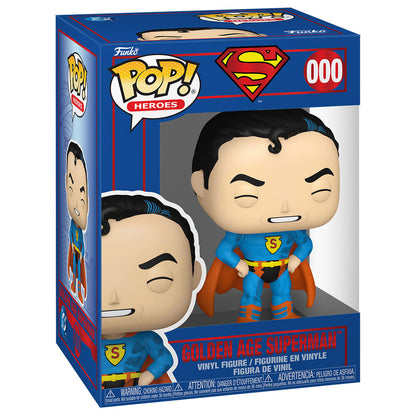 Funko POP! DC Super Heroes Superman Golden Age Superman #609