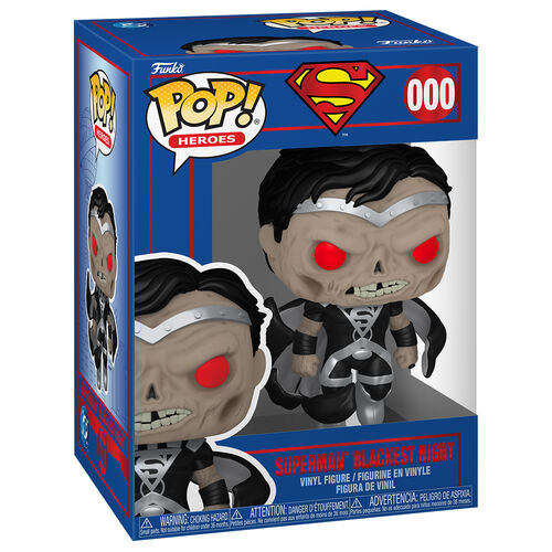 Funko POP! DC Super Heroes Superman Superman Blackest Night #612