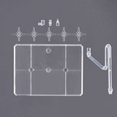 Bandai hobby Figura Base Exhibicion Ação Base 8 Transparente