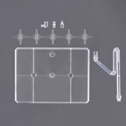 Bandai hobby Figura Base Exhibicion Ação Base 8 Transparente
