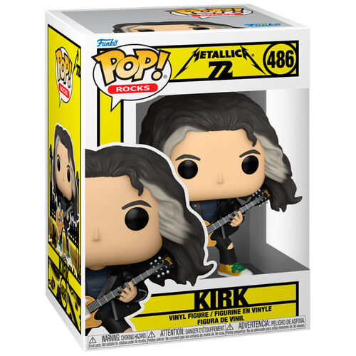 Funko Pop! Rocks Metallica 72 Kirk #486