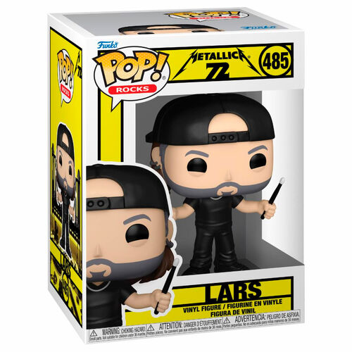 Funko Pop! Rocks Metallica 72 Lars #485