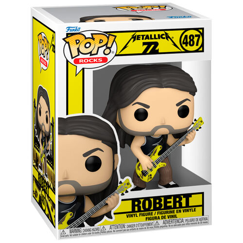 Funko Pop! Rocks Metallica 72 Robert #487