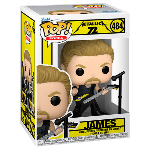 Funko Pop! Rocks Metallica 72 James #484