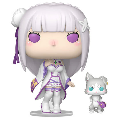 Funko POP! Animation Re:ZERO Starting Life in Another World Emilia with Puck #2112