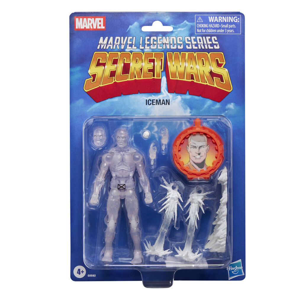 Hasbro Figura de acción de Iceman Secret Wars Marvel Legends Series 15cm