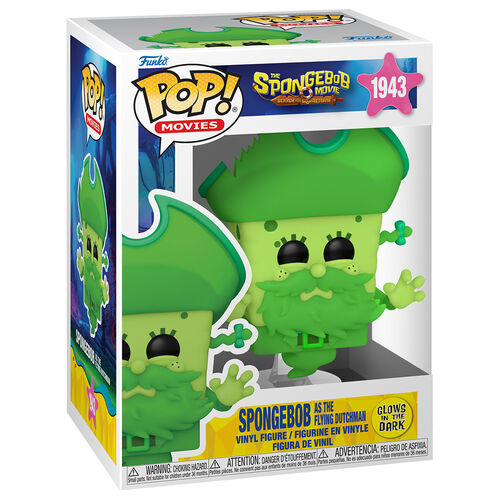 Funko POP! Movies The SpongeBob Movie: Search for SquarePants Spongebob as The Flying Dutchman #1943 GITD