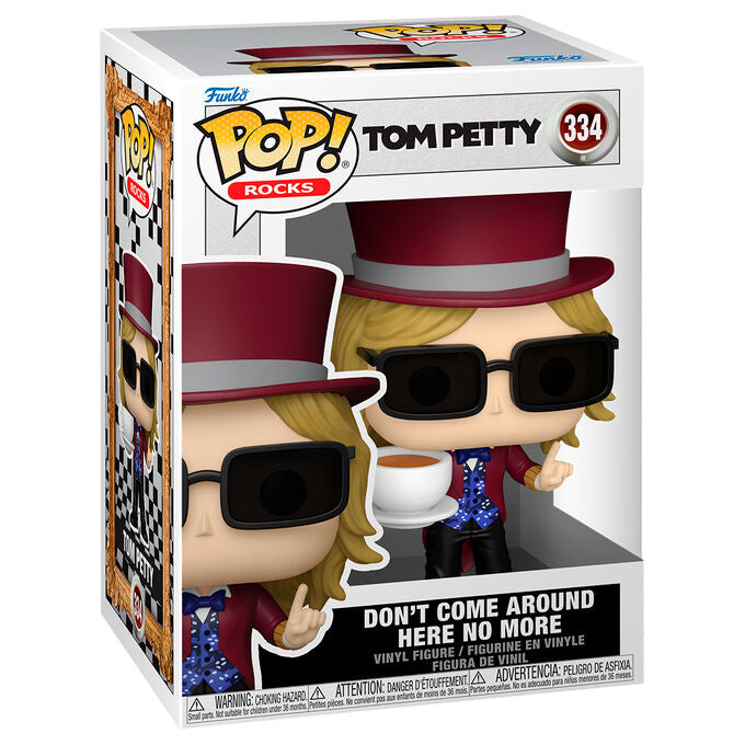 Funko Pop! Rocks Tom Petty Don´t Come Around Here No More #334