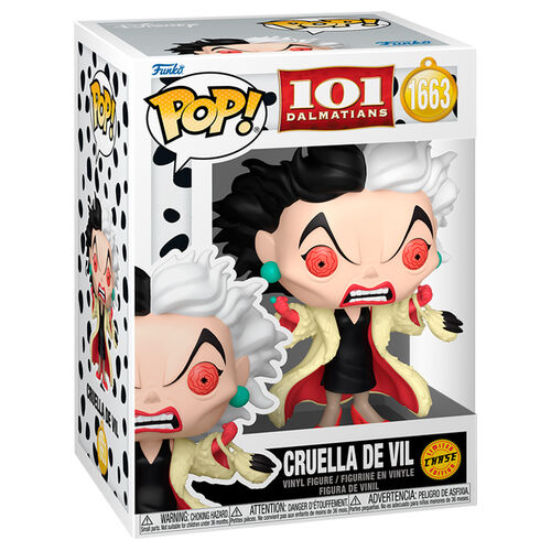 Funko POP! Disney 101 Dalmatians Cruella De Vil #1663 CHASE