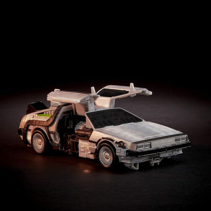 Hasbro Gigawatt Delorean Back to the Future Transformers Figure 14cm