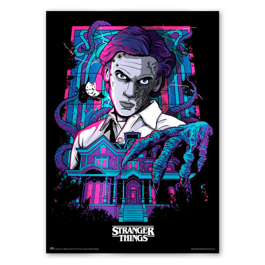 Erik Stranger Things Glow-in-the-Dark Poster