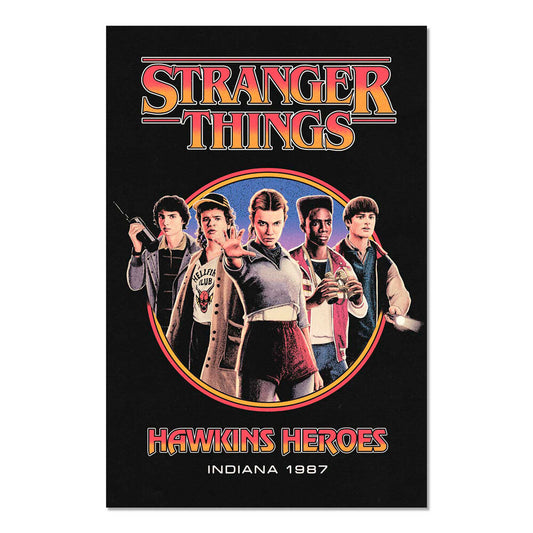 Erik Poster Hawkins Heroes Stranger Things