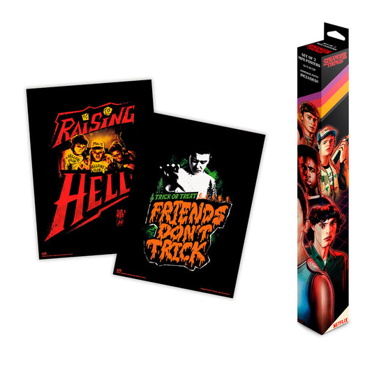 Erik Set 2 mini posters Stranger Things