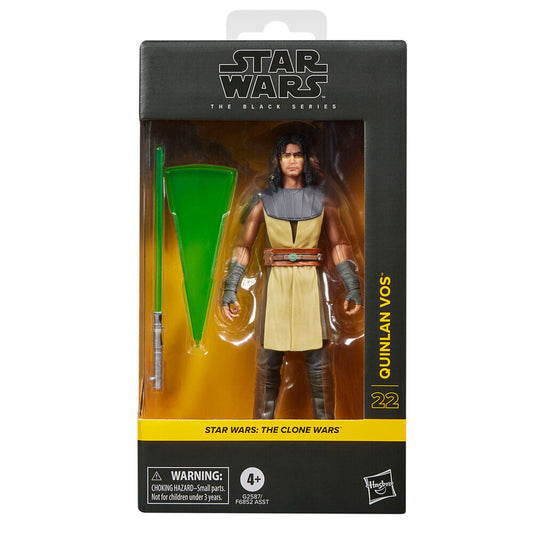 Hasbro Figura Quinlan Vos The Clone Wars Star Wars 15cm