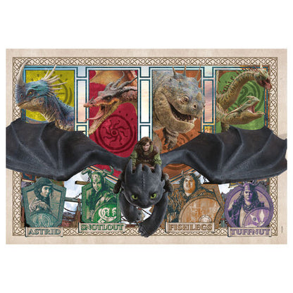 Clementoni Puzzle How To Train Your Dragon 300peças