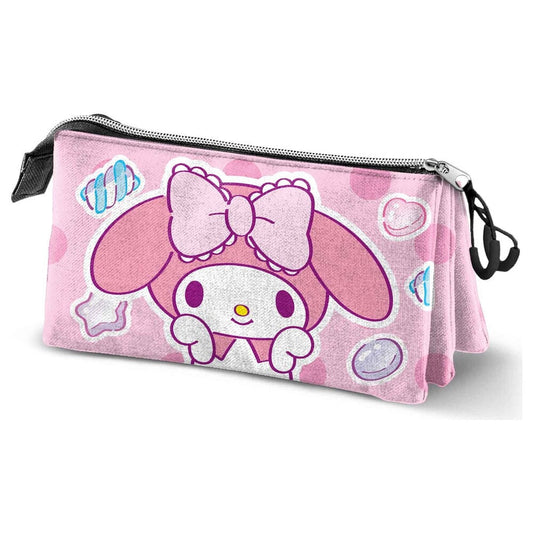Karactermania Estojo Multiusos Sweets My Melody Hello Kitty Triplo