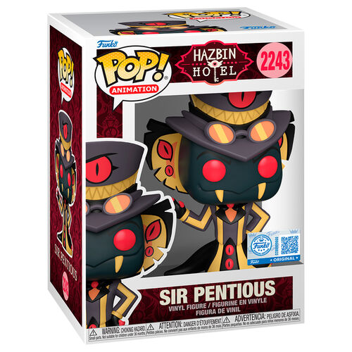 Funko POP! Animation Hazbin Hotel Sir Pentious #2243 Exclusive