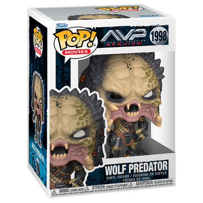 Funko POP! Movies Aliens vs Predator Requiem Wolf Predator #1998