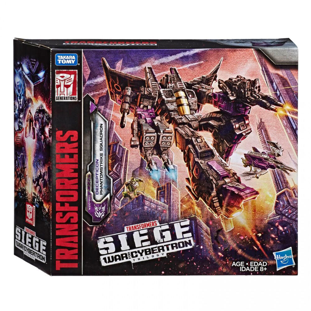 Hasbro Decepticon Phantomstrike Squadron War For Cybertron Transformers Figure 20cm