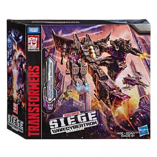 Hasbro Decepticon Phantomstrike Squadron War For Cybertron Transformers Figure 20cm