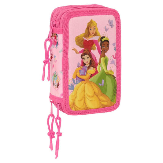 Safta Estojo Princesas Disney Triplo 37 peças