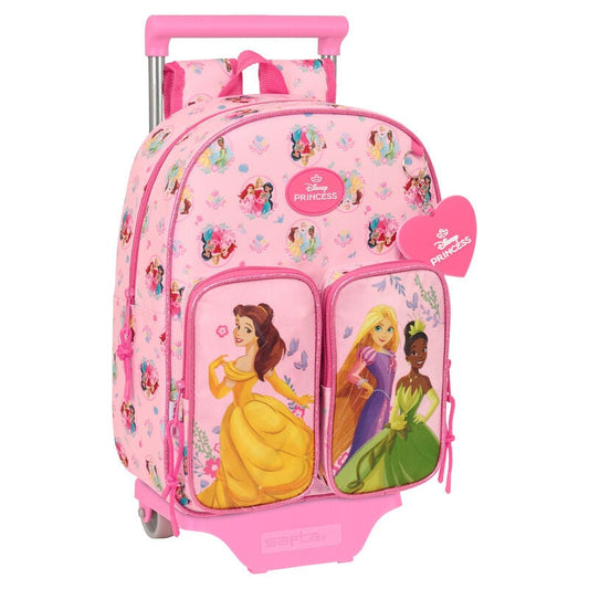 Safta Mochila Trolley Princesas Disney 34cm