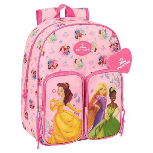 Safta Mochila Princesas Disney 34cm Adaptável
