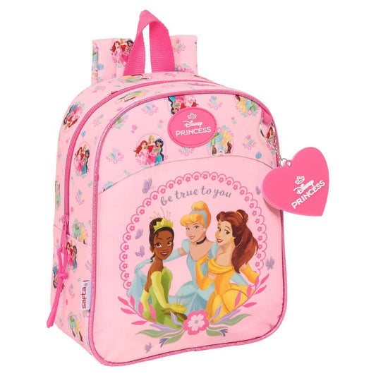 Safta Mochila Princesas Disney 27cm Adaptável