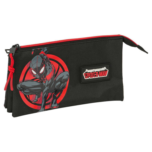 Safta Estojo Multiusos Miles Morales Spiderman Marvel Triplo