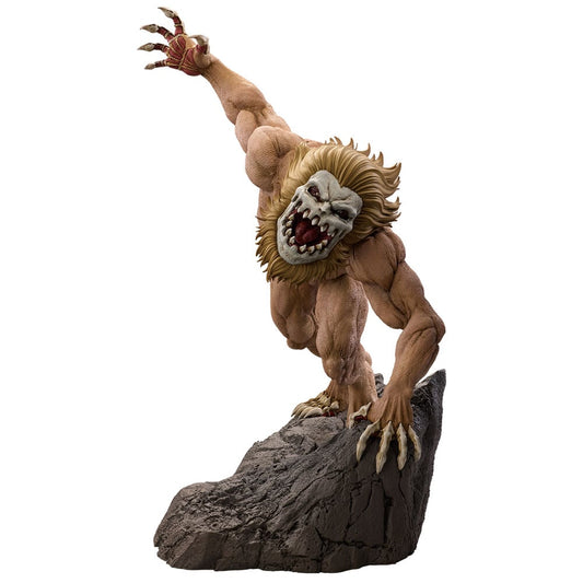 Banpresto Figura Ichibansho Jaw Titan Battle of Heaven and Earth Mega Impact Attack on Titan 23cm
