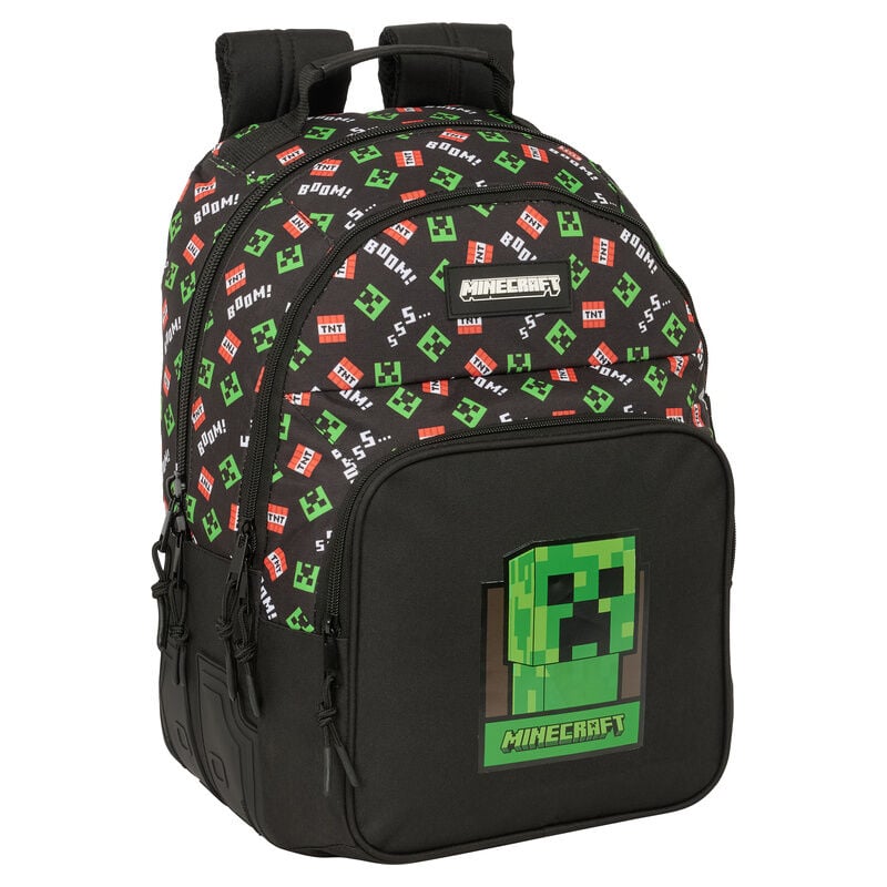 Safta Mochila Minecraft 42cm Adaptável